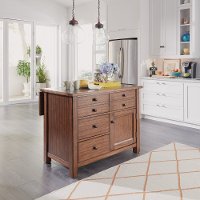 Aged Maple Kitchen Island - Tahoe