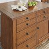 Aged Maple Kitchen Island - Tahoe -2