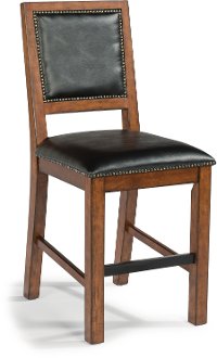 Aged Maple 24 Inch Counter Stool - Tahoe