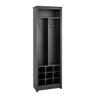 Black Entryway Organizer - Space-Saving