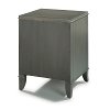 Classic Contemporary Gray Nightstand - 5th Avenue-2