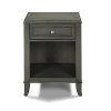 Classic Contemporary Gray Nightstand - 5th Avenue-3