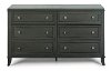 Classic Contemporary Gray Dresser - 5th Avenue