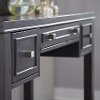 Classic Contemporary Gray Vanity and Mirror - 5th Avenue