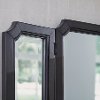 Classic Contemporary Gray Vanity and Mirror - 5th Avenue-2