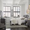 Classic Contemporary Gray 4 Piece Queen Bedroom Set - 5th Avenue