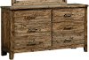 Clearance Rustic Casual Pine Youth Dresser - Nelson