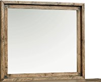 Rustic Casual Pine Youth Mirror - Nelson