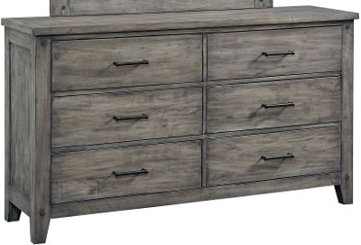 Rustic Casual Gray Youth Dresser - Nelson