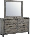 Rustic Casual Gray Youth Dresser - Nelson-2