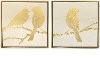 Assorted Bird Painting With Frame Wall Art