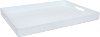 White Tray With Cut Out Handles