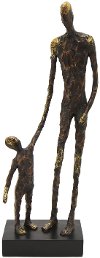Clearance Resin Family Figurine Sculpture