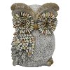 Resin Wide Eyed Owl Garden Figurine