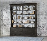 Magnolia Home Furniture Vienna Cupboard Hutch and Base