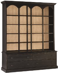 Vienna Brown Modern China Cabinet - Magnolia Home-3