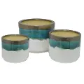 7 Inch Multi Color Ombre Ceramic Planter