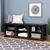 Contemporary Black TV Stand (72 Inch) - Sonoma-4