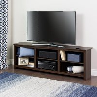 Contemporary Espresso Brown TV Stand (72 Inch) - Sonoma