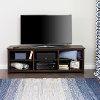 Contemporary Espresso Brown TV Stand (72 Inch) - Sonoma-2