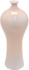 17 Inch Pink Ceramic Vase