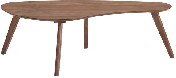 Modern Brown Coffee Table - Simplicity-2