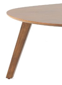 Modern Brown Coffee Table - Simplicity-2