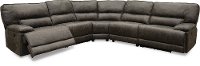 Slate Gray 5 Piece Power Reclining Sectional Sofa - Karma