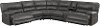 Slate Gray 6 Piece Power Reclining Sectional - Karma