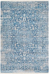 EPC2300-23 2 x 3 X-Small Transitional Blue Rug - Ephesians