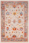 EPC2305-579 5 x 8 Medium Transitional Beige, Red and Blue Rug - Ephesians