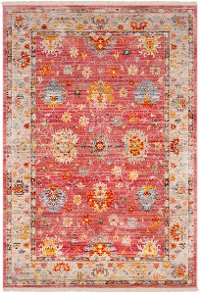 EPC2306-710103 8 x 10 Large Transitional Red Area Rug - Ephesians