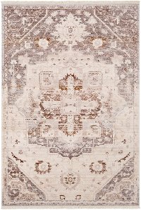 EPC2316-710103 8 x 10 Large Beige, Brown and Gray Area Rug - Ephesians