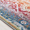 SRP1011-23 2 x 3 X-Small Traditional Red and Orange Area Rug - Serapi