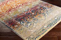 SRP1011-31157 4 x 6 Small Traditional Red and Orange Area Rug - Serapi-5