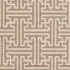 ALF9599-2346 2 x 4 X-Small Camel and Cream Indoor-Outdoor Rug - Alfresco-3