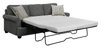 Gray Chaise Sofa Bed - Tranquility-2