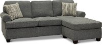 Gray Chaise Sofa Bed - Tranquility-7