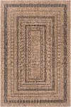 MMS2301-23 2 x 3 X-Small Dark Brown Indoor-Outdoor Area Rug - Marmaris-1