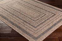 MMS2301-23 2 x 3 X-Small Dark Brown Indoor-Outdoor Area Rug - Marmaris-2