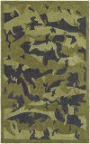 LPF8006-23 2 x 3 X-Small Olive Green Area Rug - Leap Frog