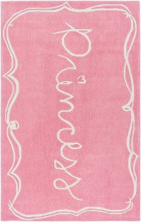 SDD4011-23 2 x 3 X-Small Bright Pink Princess Area Rug - Skidaddle
