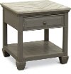 Classic Cool Gray End Table - Jordan-1
