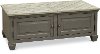 Classic Cool Gray Coffee Table - Jordan-1