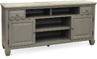 68 Inch Classic Modern Gray TV Stand - Jordan