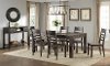 Brushed Cocoa Farmhouse 6 Piece Dining Set - Salem