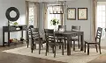 Brushed Cocoa Farmhouse 6 Piece Dining Set - Salem