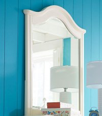 Classic Ivory White Mirror - Summerset