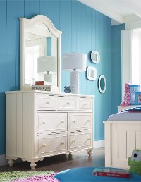 Classic Ivory White Dresser - Summerset