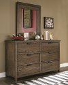 Rustic Contemporary Brown Dresser - Fulton County